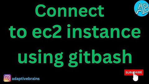 How to Connect to an EC2 Instance Using Git Bash | Step-by-Step Guide