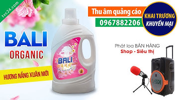 Thu âm quảng cáo bán hàng nước giặt Bali shop Trịnh Yến Linh MC đọc KHAI TRƯƠNG khuyến mại