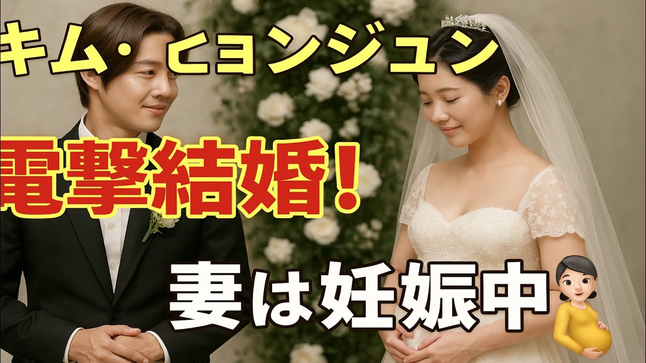 キム・ヒョンジュン結婚相手の真相！初恋の妻と子供、現在の姿を追跡