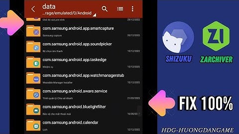 Khắc phục lỗi "Truy cập bị từ chối" trong Zarchiver trên điện thoại Android đơn giản| Hướng Dẫn Game