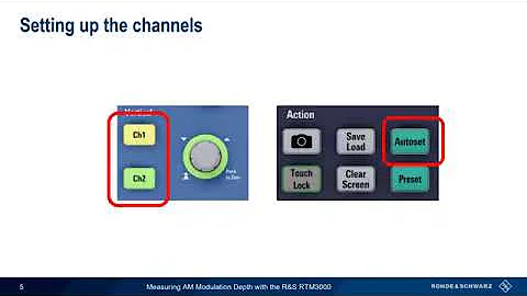 Measuring AM Modulation Depth with the R&S RTM3000