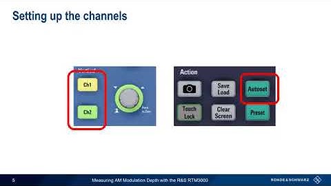 Measuring AM Modulation Depth with the R&S RTM3000