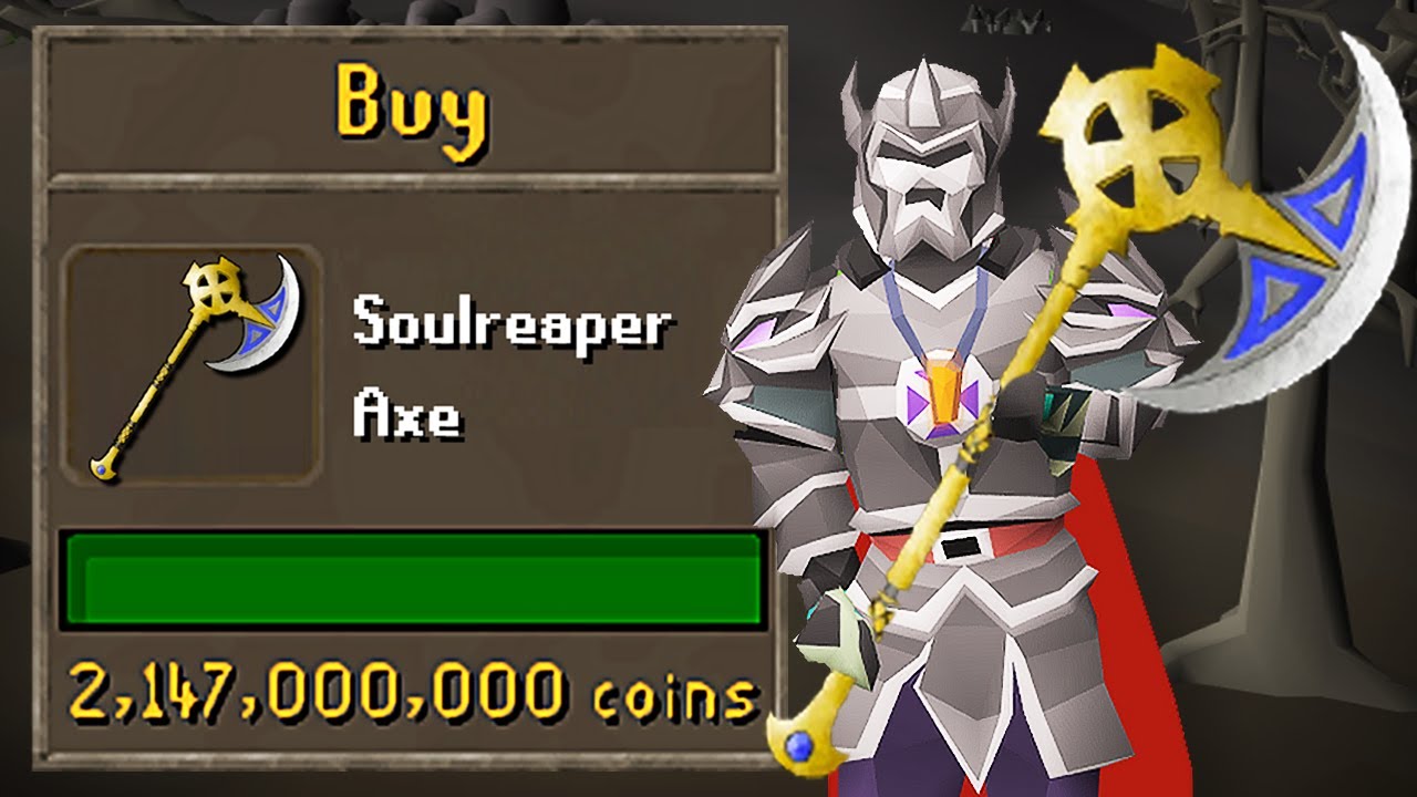 NEW* Soulreaper Axe is INSANELY Strong on RuneScape! (OSRS) - YouTube
