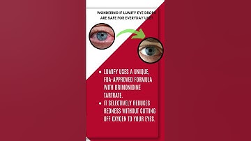Lumify eye drops | are safe for everyday use? #lumify #eyedrop #indiana #arizona #usa