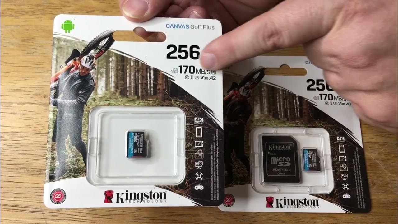 Kingston Canvas Go Plus 256GB microSD Card With SD Adapter Review 2-25-22 