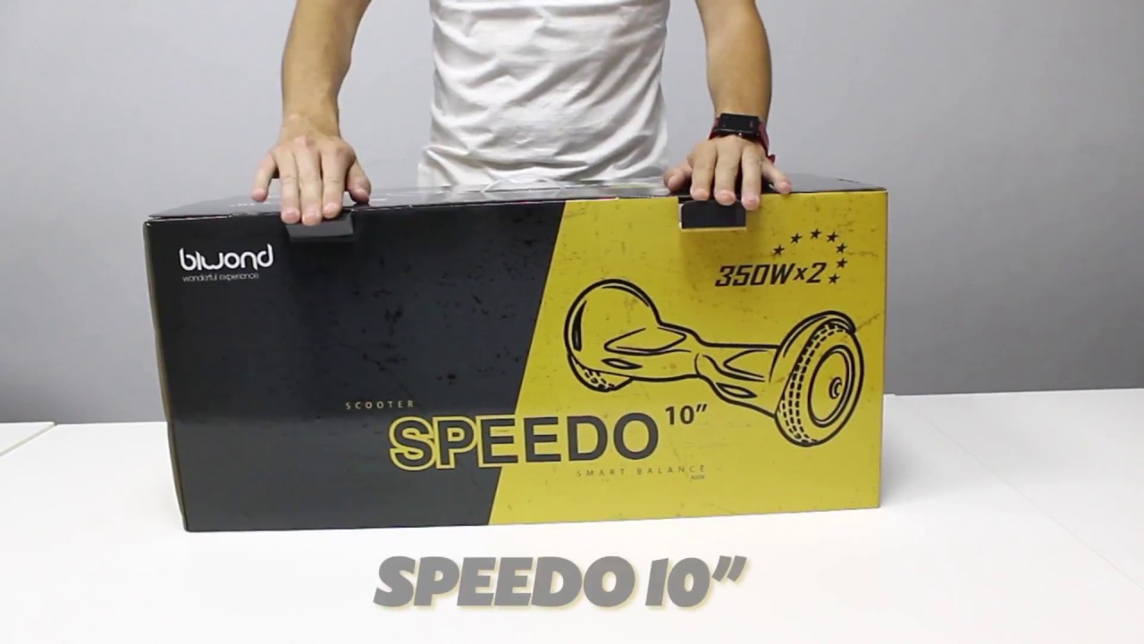Unboxing Patín Eléctrico Speedo Smart Balance 10