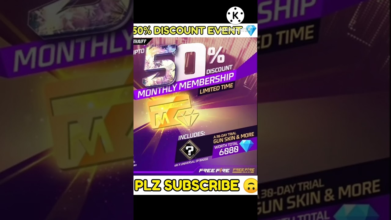 50% DISCOUNT ON MONTHLY MEMBERSHIP