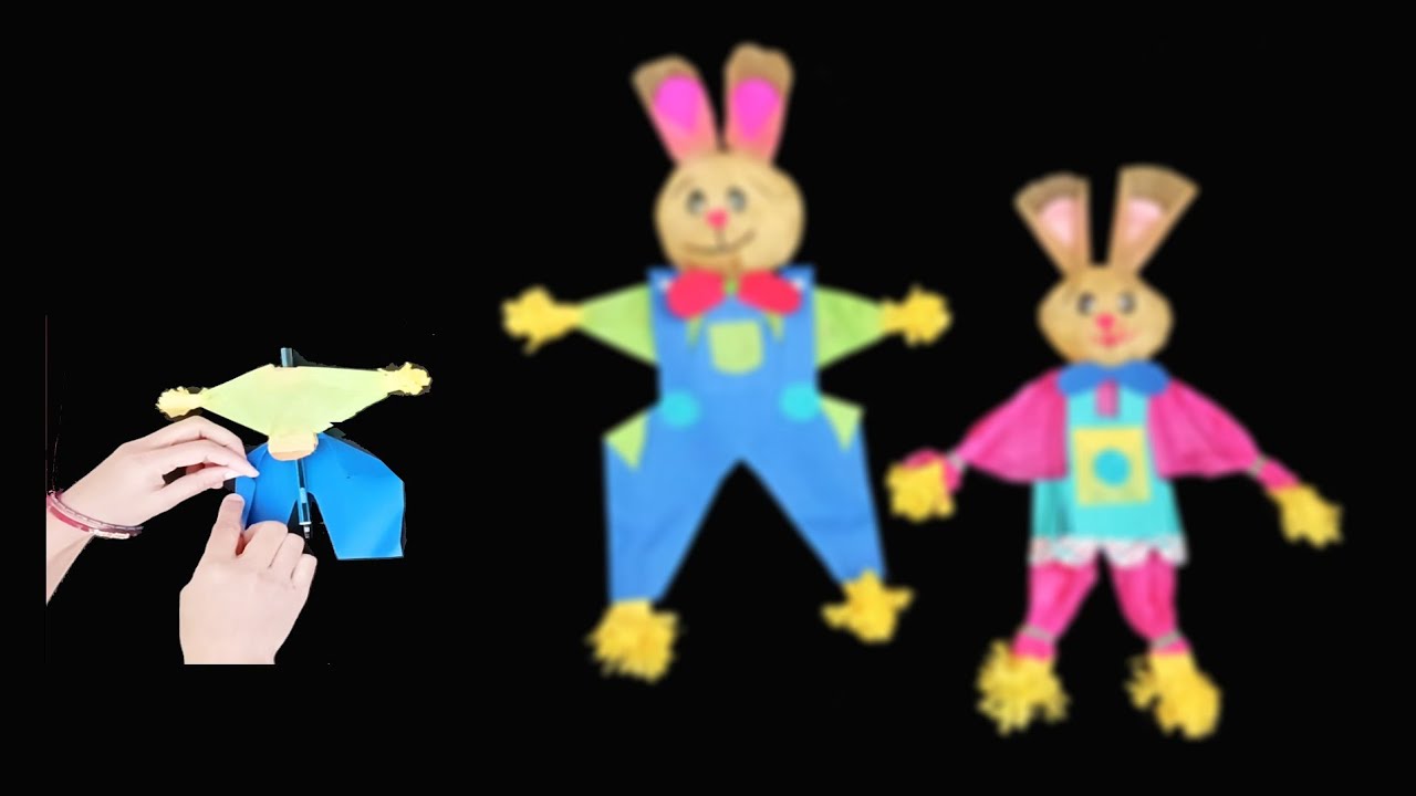 Easter Craft Ideas | Paper RABBIT | DIY paper crafts - YouTube