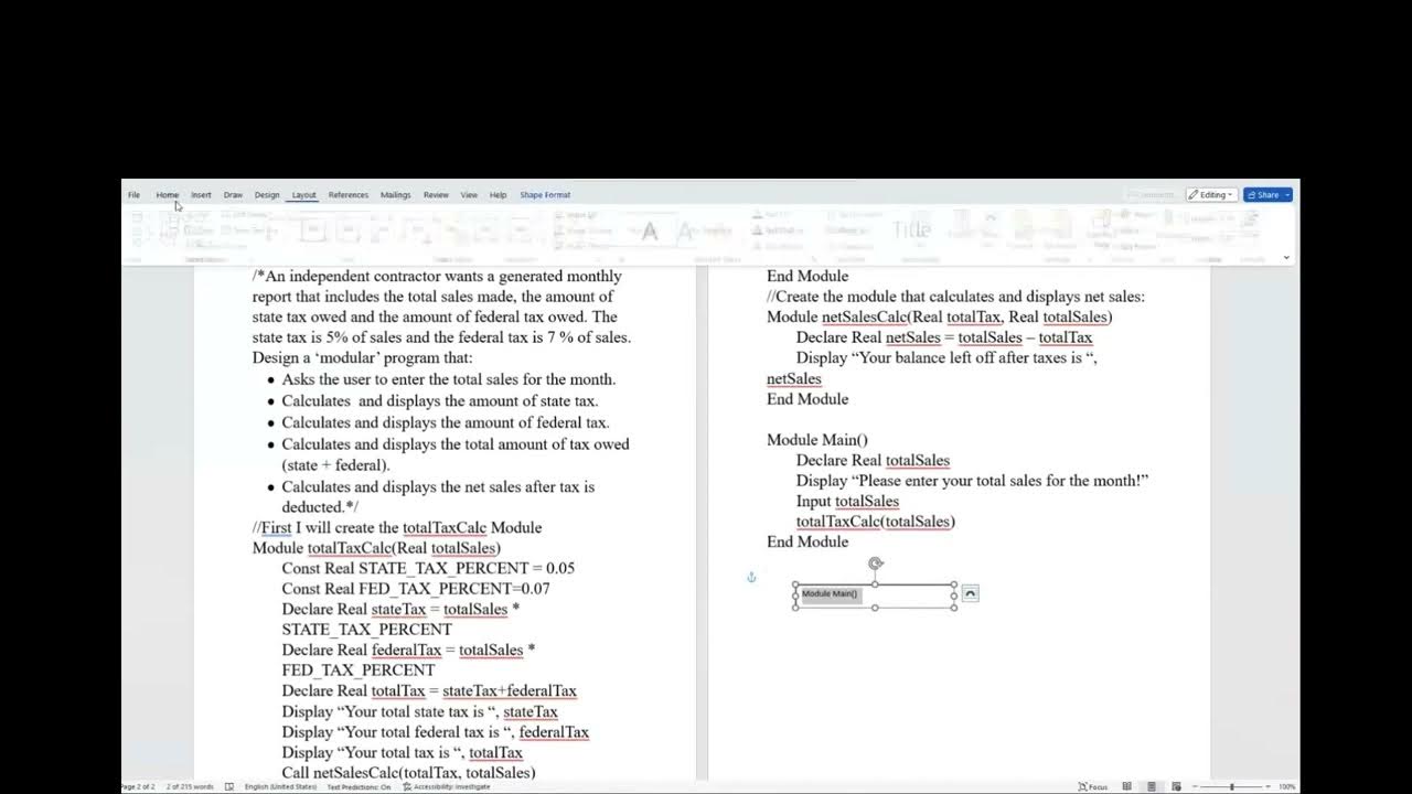 Program Analysis to Program - Hierarchy Chart - YouTube