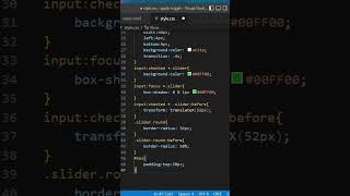 iOS Toggle Button in 15 seconds 😍😍😍(wait till the end)