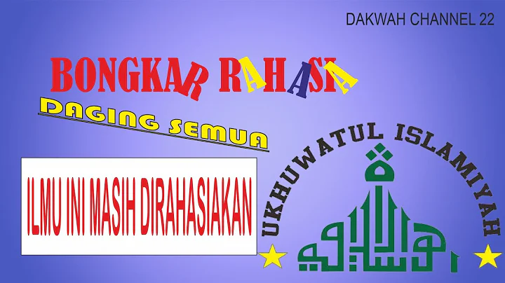 ILMU INI BANYAK YANG MERAHASIAKANNYA, Dakwah Islam...
