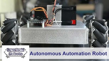 Autonomous Automation Robot Movement by SuperDroid Robots