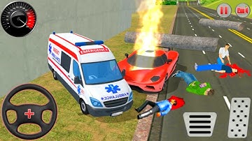 Ambulance Robot Car Transformer - Emergency Robot City Rescue Simulator_#26 || Simulator Master