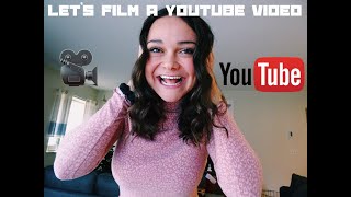 Get Ready With Me To Film a Youtube Video!! (Hair, makeup!)