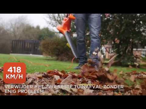 Black & Decker GW3030-QS Blower and Vacuum 3000W with 40L bag for Home and  Outdoors