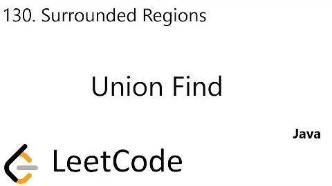 LeetCode 130 | Surrounded Regions | Union Find | Java