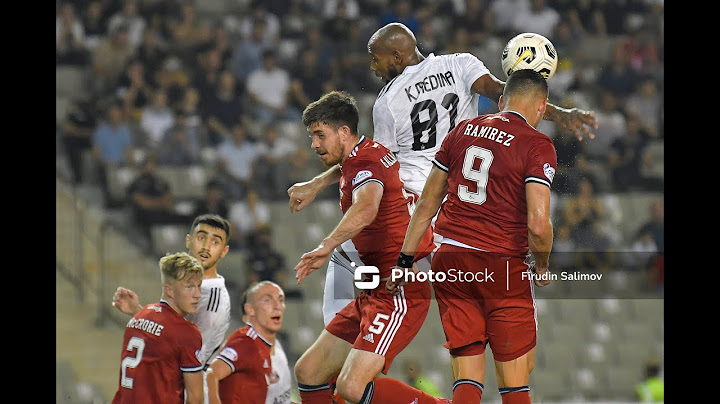 UEFA Konfrans Liqasının pley-off mərhələsində keçirilən Qarabağ - Aberdin (Şotlandiya ) oyunu