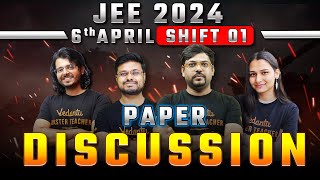 JEE Main 2024 Paper Solution- 6th April Shift 1 | JEE 2024 Paper Discussion @vjme2.0