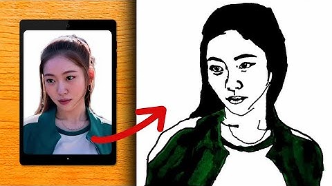 Squid Game 2 Characters in different art styles || Draw realistic Squid Game characters with a twist