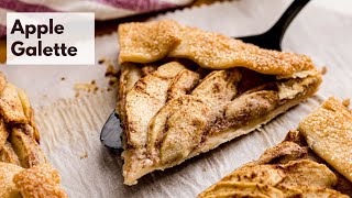 🍎 Easy Apple Galette Recipe | Perfect for Beginners! 🍏