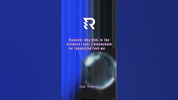Why REAL is the best blockchain for RWA tokenization?  #realfinance #blockchainfund