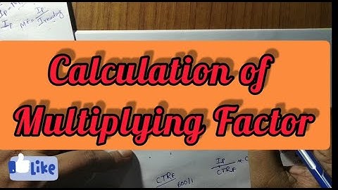 MULTIPLICATION FACTOR (1/2) for Ammeter, Voltmeter, TVM, connected CT/PT  application. Need & calcul