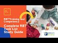 Complete RBT Task List Study Guide - Registered Behavior Technician Exam Review | RBT Training