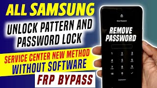 Unlock Samsung Mobile Pin Password Lock Without Data Loss | Unlock All Mobile