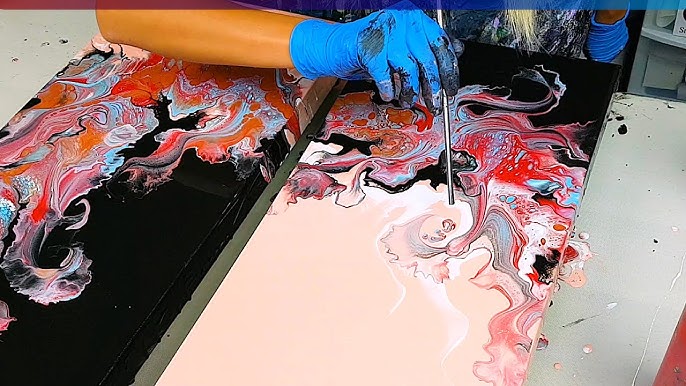 Paint Pouring: Color Theory. Fluid art is also the art of…