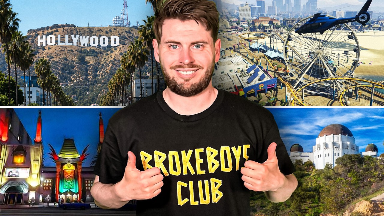 VISITING GTA5 LOCATIONS IN REAL LIFE