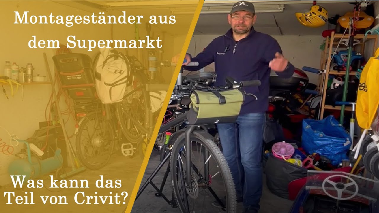 von Super im - Fahrrad-Montageständer LIDL Crivit) (feat. aufgehängt! Test YouTube