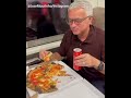 Jose mourinho celebrates romas big win with a pizza  shorts  espn fc