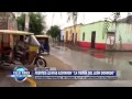 La ciudad de Ascope inundada por fuertes lluvias