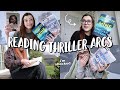 Reading 3 new thrillers  reading vlog