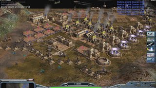 USA Laser  Command & Conquer Generals Zero Hour  1 vs 7 HARD Random Gameplay