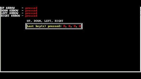 [C++] ASCII art - Key control