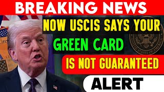 You Followed Every Rule — Now USCIS Says Your Green Card Is Not Guaranteed