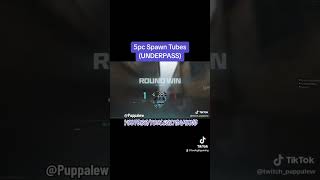 5pc Spawn Tubes (UNDERPASS) #contentcreator #noobtube #noobtuber #crossmap #underpass #cod #fyp #fy