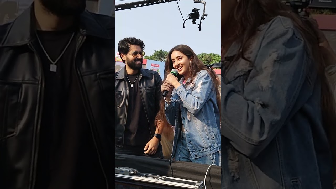 Utkarsh Sharma and Simrat kaur Malad Masti Event 2023 Gadar 2 movie