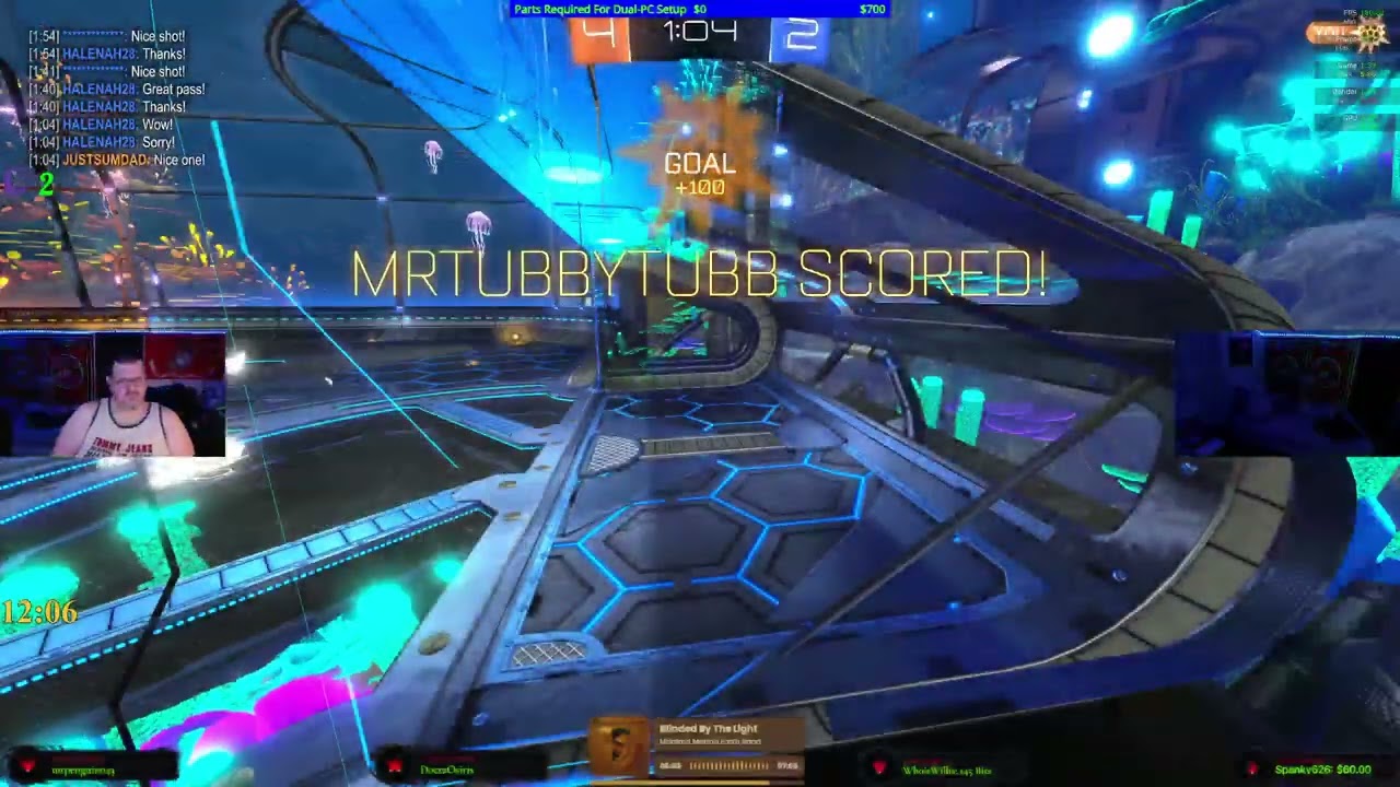 So nice of them to escort me and the ball to their goal, thanks y'all!!!! | 