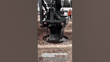 Work tool hydraulic soil compactor for road construction projects