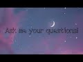 Ask me your questions!