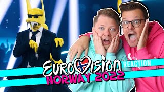 NORWAY 🇳🇴 EUROVISION 2022 / Subwoolfer - Give That Wolf A Banana / ESC 2022 Reaction Video