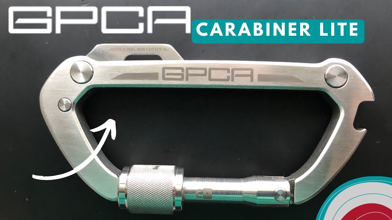 GPCA - Carabiner Pro Titanium | +Utility Case