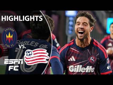 Chicago Fire FC vs. New England Revolution | MLS Highlights | ESPN FC