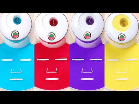I Made Food & Cosmetics Face Mask | Oddly Satisfying Destroying Compilation