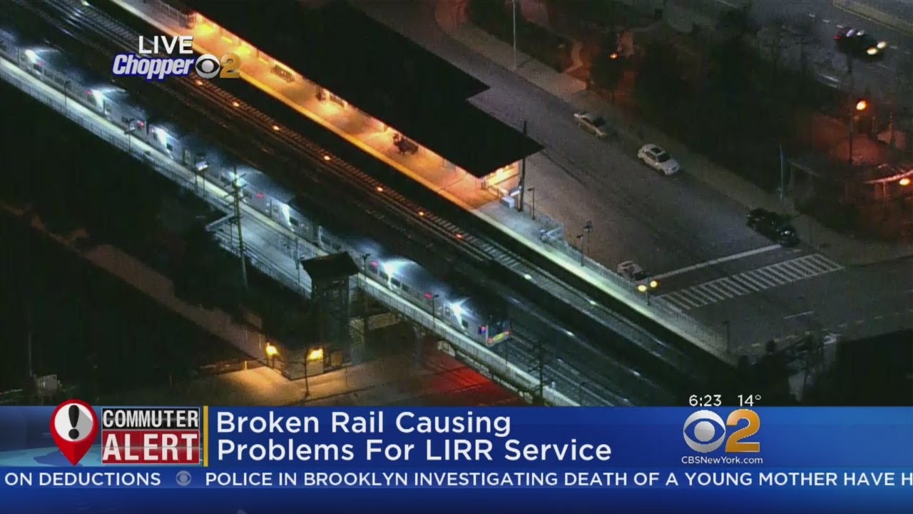 Broken Rail Causing Problems For LIRR Service