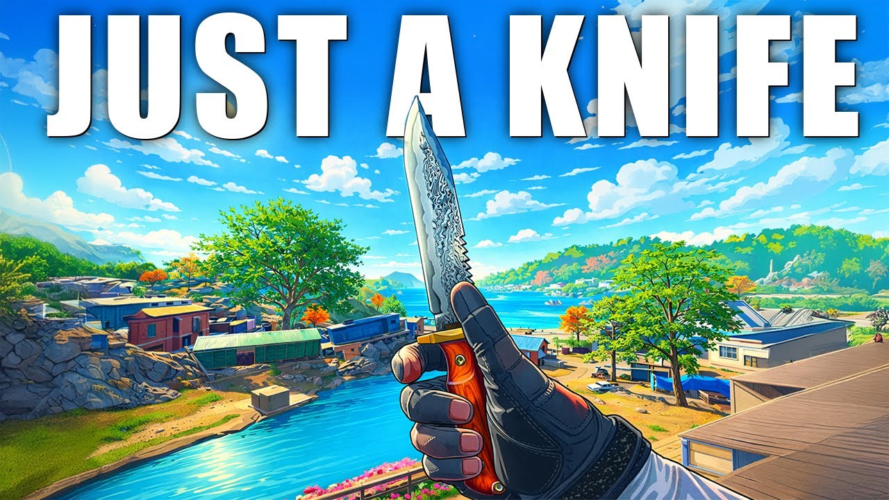 Warzone with just a knife