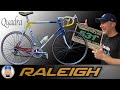 Vintage Raleigh Quadra 531 Road Bike Restoration