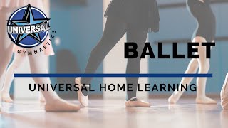 BALLET | Week 3 | Universal Home Learning
